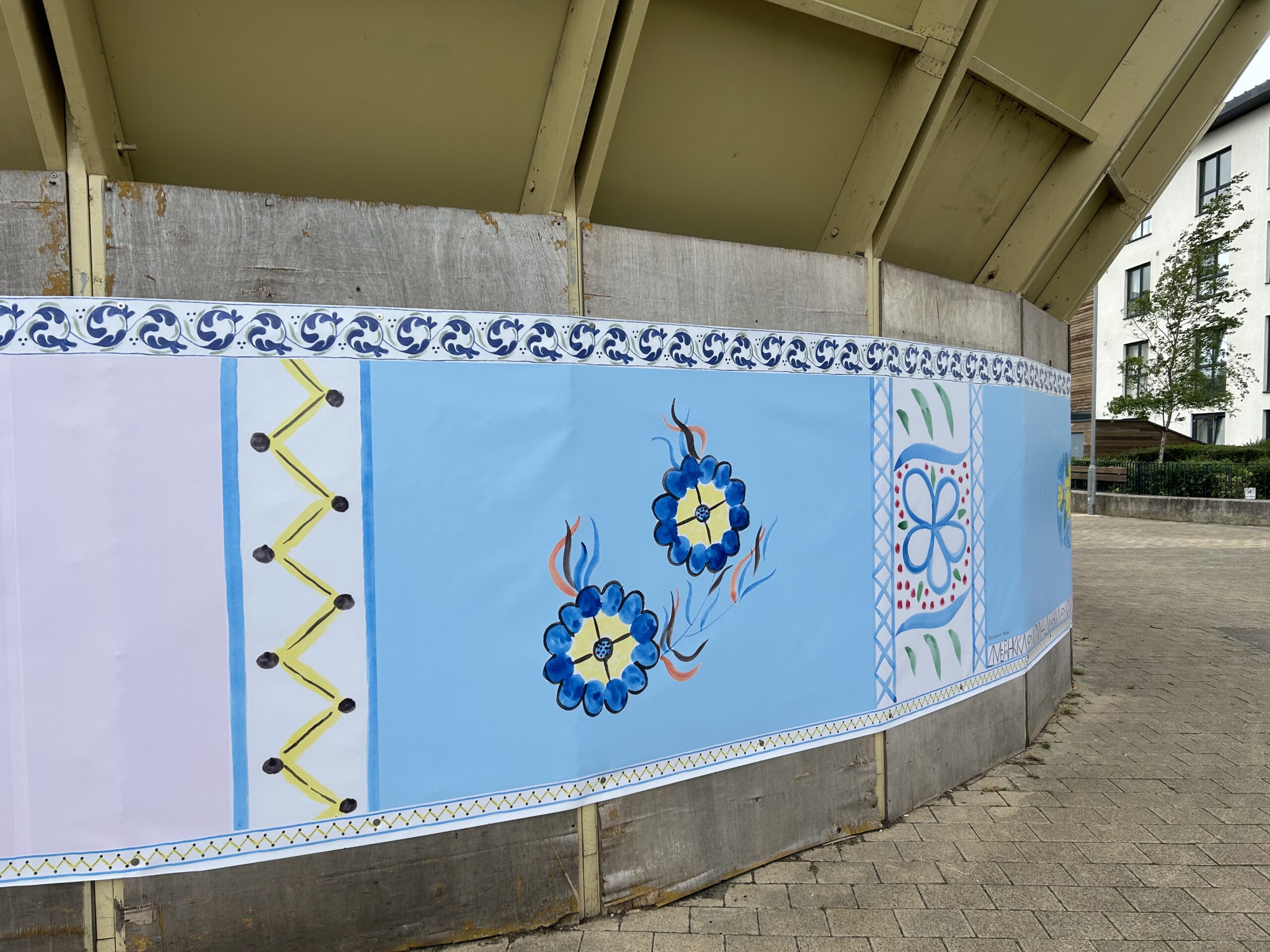 New Decorators of Portobello Bannerwork installed at kilns