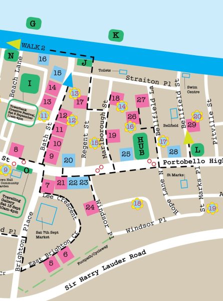 Walking Route 2 – led walking tour with Nicky Sanderson